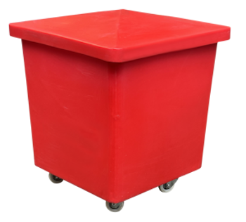 Plastic Container Truck / Trolley with Lid