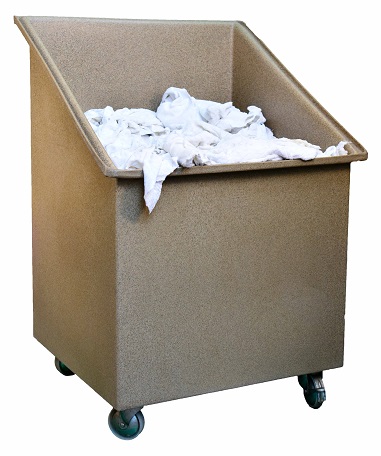 Bryant High-Back moulded plastic Laundry Cart for higher volumes
